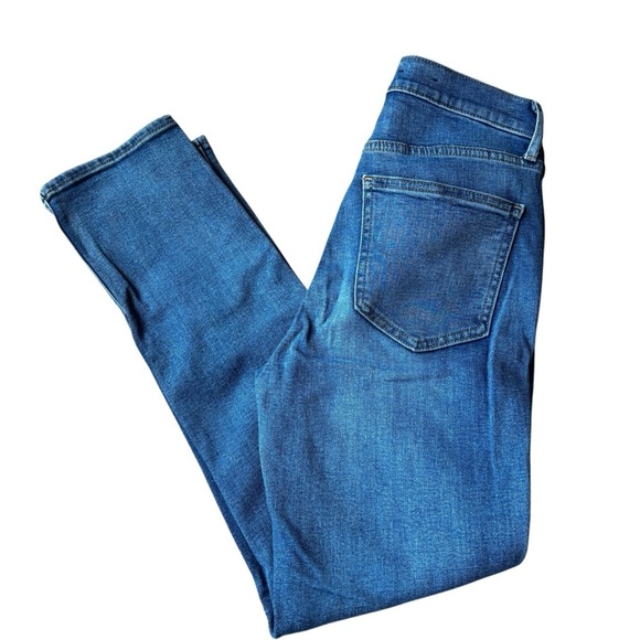 Gap Women’s Classic Blue Denim Jeans Size 2 Vintage Slim High Rise - Picture 3 of 6